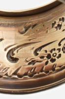 Ezüst(Ag) szalvétagyűrű, jelzett, d: 5 cm, m: 3,8 cm, nettó: 27,3 g