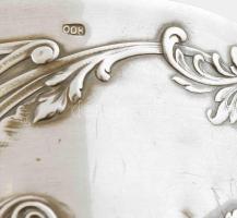 Ezüst(Ag) szalvétagyűrű, jelzett, d: 5 cm, m: 3,8 cm, nettó: 27,3 g