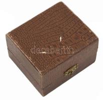 Ezüst(Ag) szalvétagyűrű, jelzett, d: 5 cm, m: 3,8 cm, nettó: 27,3 g