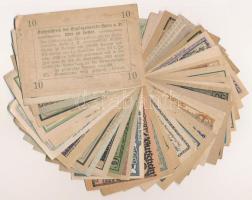 Ausztria ~1919-1921. 50db-os vegyes szükségpénz tétel T:UNC-F (többnyire AU-XF)
Austria ~1919-1921....