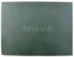 cca 1900-1910 Vármegye térkép-gyűjtemény, 52 db + 1 átnézeti térkép. Átkötött haránt-alakú modern mű...