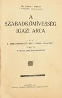 Somogyi István: A szabadkőművesség igazi arca. I-II. köt. [Egy kötetben.] I. köt.: A szabadkőművesség felelőssége Trianonért. II. köt: A földalatti Magyarország. Bp., 1929, Apostol-ny., 183+1+211+1 p. Eredeti számlával! (Dr. Frank Antal egyetemi tanár részére! Kiadói kopott egészvászon-kötésben. Ritka!