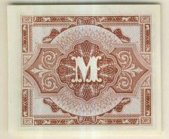 Németország szövetségi megszállás alatt 1944. 1/2M USA-nyomat kilencjegyű sorszámmal T:I