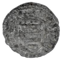 1446. Denár Ag "Hunyadi János", köritatban "IOHANIS TEMPORE" (0,46g) T:XF patina...