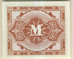 Németország szövetségi megszállás alatt 1944. 5M USA-nyomat kilencjegyű sorszámmal T:I