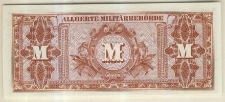 Németország szövetségi megszállás alatt 1944. 20M USA-nyomat kilencjegyű sorszámmal T:I