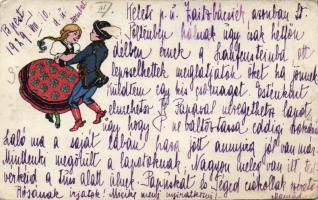 Hungarian folkdance children (EB)