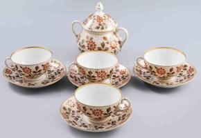 cca 19. sz. vége, 9 darabos hiányos készlet, sérüléssel