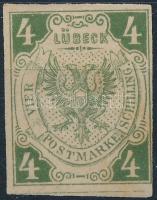 1872 Mi 5 ND (Mi EUR 300.-) (kis rozsda / stain)