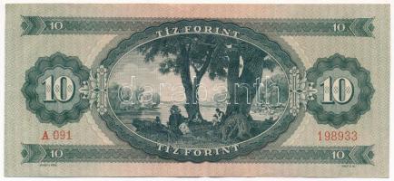 1949. 10Ft "A 091 198933" T:F szép papír Adamo F3