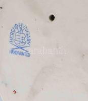 Herendi turul karddal. Jelzett, kézzel festett, hibátlan, m: 33 cm