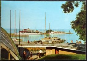 1971 Tihany és Balatonfüred 12 lapos képeslap füzet