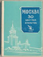 1957 Moszkva 30 lapos képeslap összeállítás