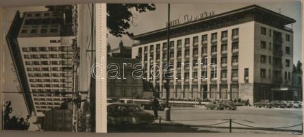1965 Interhotel Bratislava 7 lapos képeslap füzet