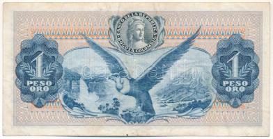 Kolumbia 1968. 1P T:F
Colombia 1968. 1 Peso Oro C:F
Krause P#404d