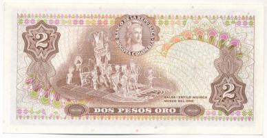 Kolumbia 1972. 2P T:AU
Colombia 1972. 2 Pesos Oro C:AU
Krause P#413a