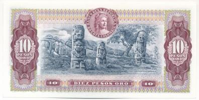 Kolumbia 1980. 10P T:UNC
Colombia 1980. 10 Pesos Oro C:UNC
Krause P#407g