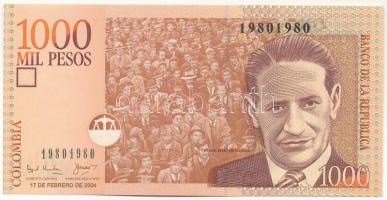Kolumbia 2004. 1000P T:UNC Colombia 2004. 1000 Pesos C:UNC Krause P#450