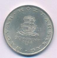 1948. 20Ft Ag "Táncsics" T:AU patina
Adamo EM3