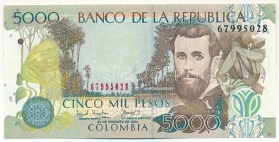 Kolumbia 2004. 5000P T:UNC Colombia 2004. 5000 Pesos C:UNC Krause P#452e