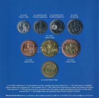 Csehország 2004. 50h-50K forgalmi sor (7xklf) + "Csehország belépése az Európai Unióba" Cu...