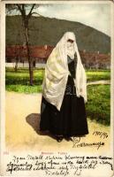 1905 Bosnien - Türkin / Bosnian folklore (fa)