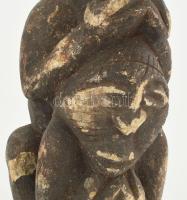 Kissi kőfaragás. Sírfigura, korának megfelelő állapotban, Guinea, 16-19. század ?. m: 29 cm.

A ny...