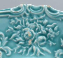 Villeroy & Boch antik portréval díszített tányér. Jelzett, kopásokkal, d: 20 cm