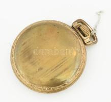 Rotary zsebóra. Jelzett, szervizelendő, kopással, üvegen kis sérüléssel, számlap d: 42 mm