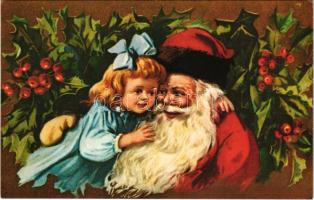 Mikulás üdvözlőlap / Saint Nicholas greeting card