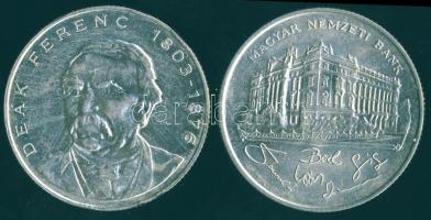 1993-94. 200Ft Ag "MNB" + "Deák" T:BU,2