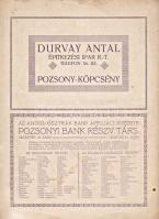 1919 Tavasz. Szépirodalmi, művészeti és közgazdasági folyóirat. Felelős szerkesztő: Herczeg János. M...