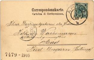 1903 Arco (Südtirol), Curpromenade / spa promenade (EK)