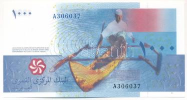 Comore-szigetek 2005. 1000Fr T:UNC
Comoro Islands 2005. 1000 Francs C:UNC
Krause P#16a