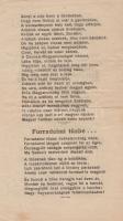 Papp Mihály
Papp Mihály rokkant katona önsegélyező, hazafias dalgyűjteménye.
(Győr, 1926 körül). S...