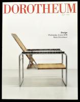 Dorotheum árverési katalógus, design témában, 2018