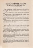 Kazár Lajos:
Erdély a tények szerint. (Az ,,Erdély a tények szerint" nevű dokumentumvideó szöv...