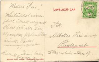 1915 Balatonszentgyörgy, Vasútállomás. Neumark Adolf kiadása