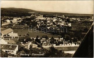 1931 Kismarton Eisenstadt; Oberberg / Felsőkismartonhegy látképe, temető / general view, cemetery. photo