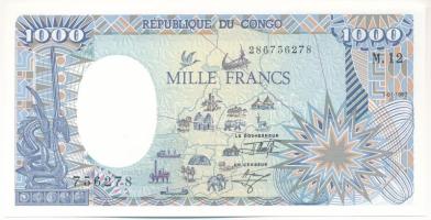 Kongó 1992. 1000Fr T:UNC Congo 1992. 1000 Francs C:UNC Krause P#11