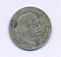 1869KB 10kr Ag "Magyar Királyi Váltó Pénz" T:XF,VF patina Adamo M10.1