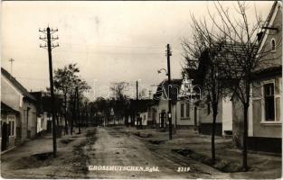 1957 Sopronudvard, Grossmutschen, Großmutschen (Répcesarud-Alsópulya, Frankenau-Unterpullendorf); utca, üzlet / street view, shop (fl)