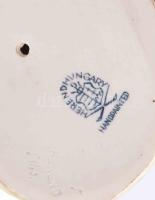 Herendi madár. Jelzett, kézzel festett, hibátlan, m: 12,5 cm