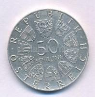 Ausztria 1978. 50Sch Ag "Franz Schubert" T:AU patina Austria 1978. 50 Schilling Ag "F...