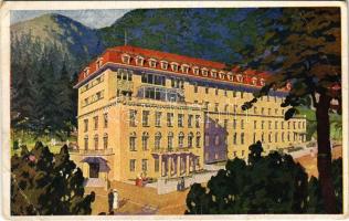 1924 Pozsony, Pressburg, Bratislava; Grand Sanatorium (Dir. Dr. Arányi) / szanatórium / sanatorium (EB)