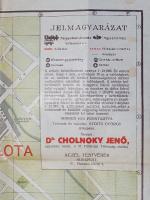 Nagy-Budapest térképe. Ujpest, Kispest, Pestszenterzsébet, Csepel, Pestújhely, Rákospalota, Pestszen...