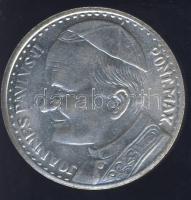 Lengyelország DN "Częstochowai Fekete Madonna - II. János Pál pápa" ezüstözött ffém emlékérem T:BU