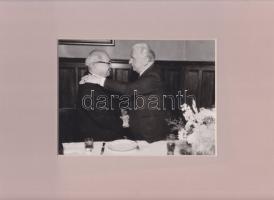 Kisfaludi Strobl Zsigmond (1884-1975) szobrászművész és Ék Sándor (1902-1975) Kossuth-díjas festő, g...