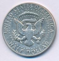 Amerikai Egyesült Államok 1967. 1/2$ Ag "Kennedy" T:AU USA 1967. 1/2 Dollar Ag "Kenne...