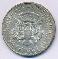 Amerikai Egyesült Államok 1968D 1/2$ Ag "Kennedy" T:AU,XF patina USA 1968D 1/2 Dollar Ag &...